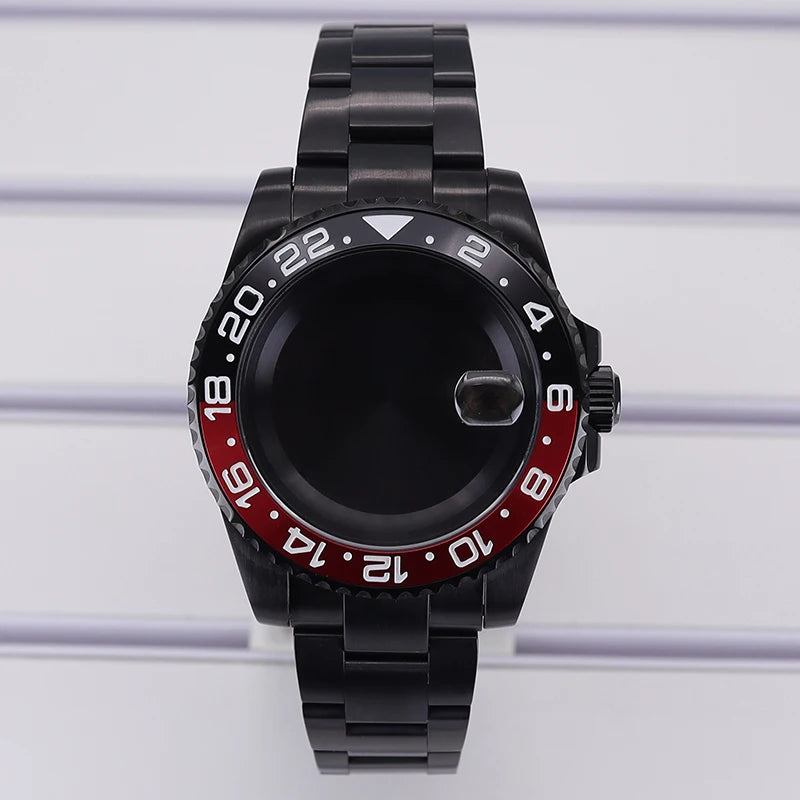 40mm Cases For SUB GMT NH34 NH35 NH36 NH38 4R36 Miyota8215 Eta 2824 Mod YACHT
