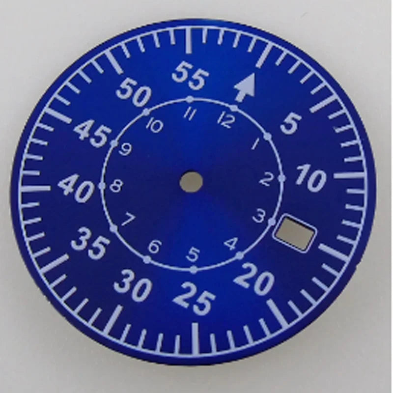 33.6mm Multicolor Watch Dial Fit For NH35AA NH36AA with Green Luminous Modified