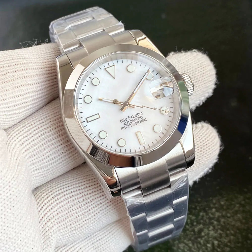 36mm/39mm Watch Case Set  Lume Dial with Hands Sapphire Crystal for NH35