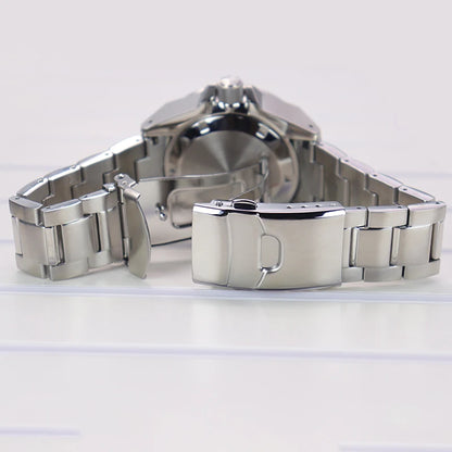 43.8mm Watch Case Sapphire Glass For NH35/36/38/34/70 Modified Samurai Diving