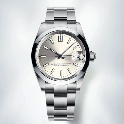 Watch Cases Set Classic Polished Bezel with Sapphire Glass For NH35 Movement