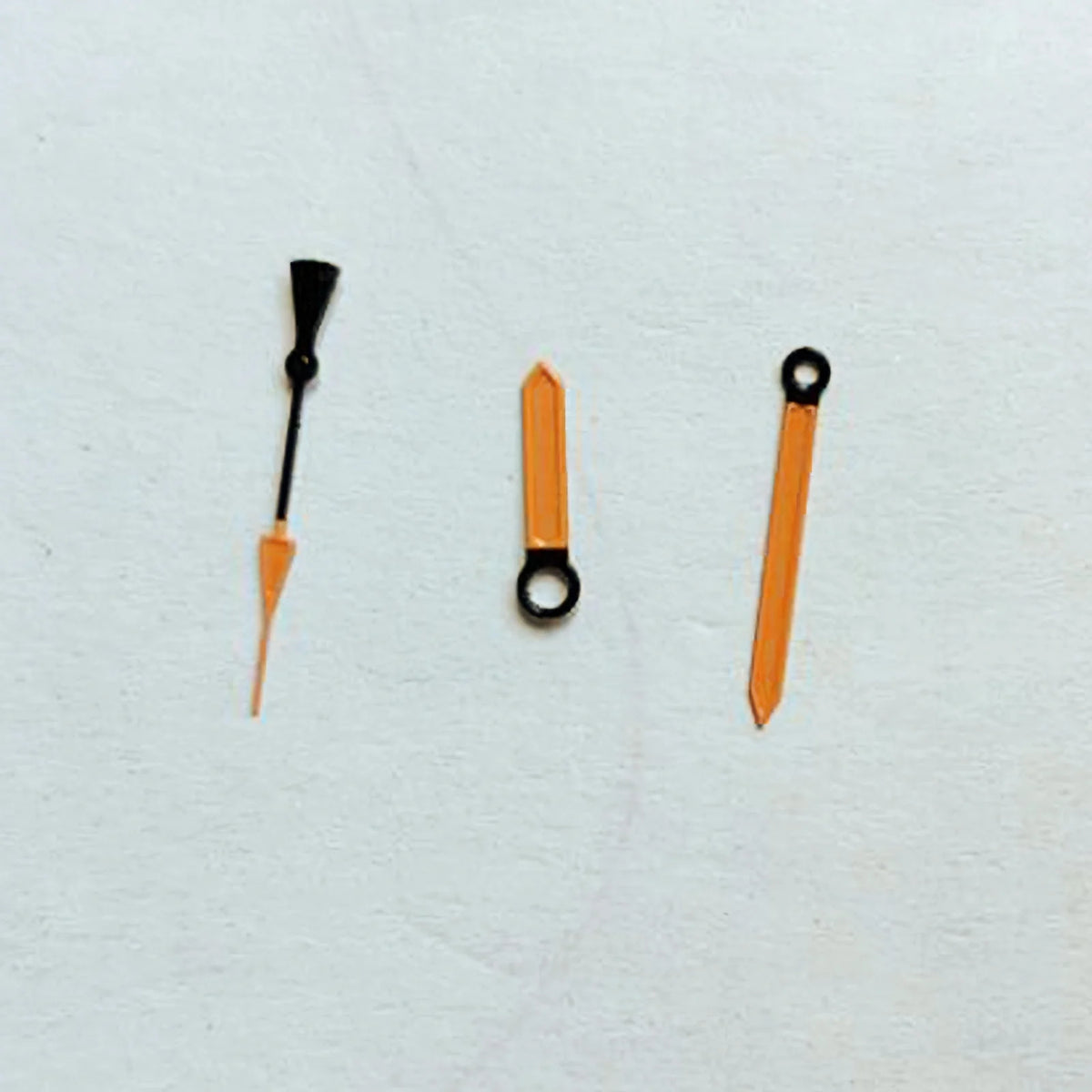 Black Orange Watch Hands Fit for NH35 NH36 Movement Orange Luminous Modified