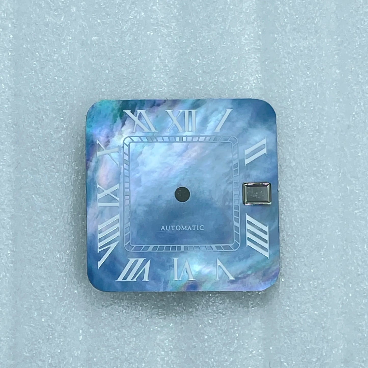 Personalized 27mm Square Roman Multicolor Watch Dial for NH35 NH36 Movement