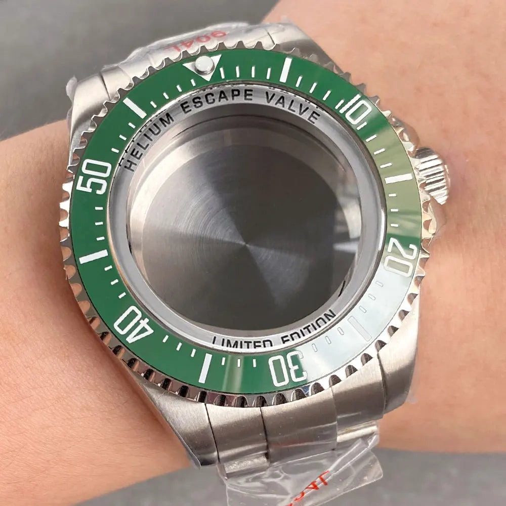 43mm Watch Case with Sapphire Fit DEEP Sea Homage for NH34/35/36 ETA 2824 2836