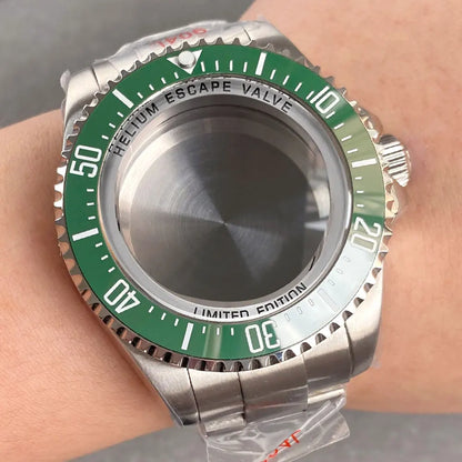 43mm Watch Case with Sapphire Fit DEEP Sea Homage for NH34/35/36 ETA 2824 2836