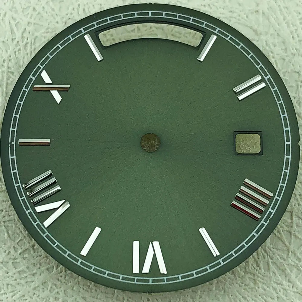 Modified 31mm Calendar Roman Numeral Multicolor Watch Dial For 8285 Movement
