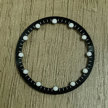 28.5mm Multicolor Ring Watch Bezel Inner Shadow Watch Face for NH70 Movement