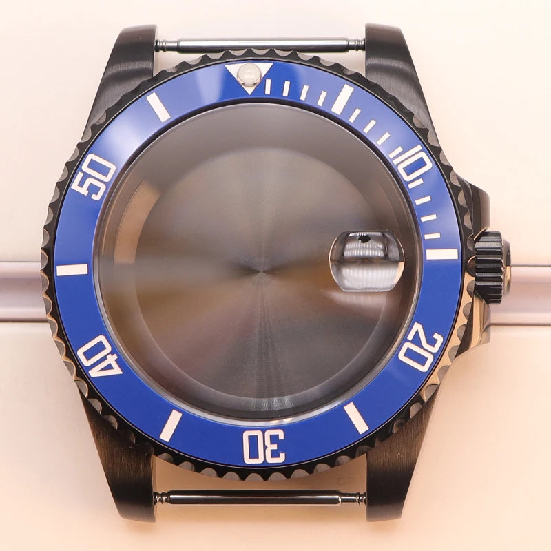 40mm Watch Case For NH34 NH35 NH36 NH38 NH70 4R36 Miyota 8215 Eta 2824 GMT SUB