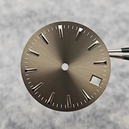 28.5mm Watch Dial Stripes Sunburst Modified Simple for NH35/ NH36 / 7S Movement