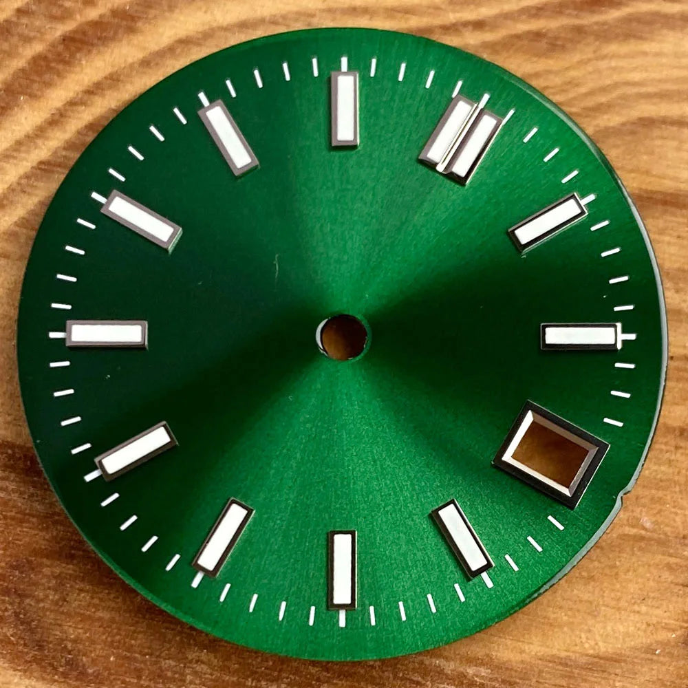 29mm Multicolor Watch Sunburst Dial Suitable For Date just NH35 NH35 NH36