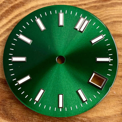 29mm Multicolor Watch Sunburst Dial Suitable For Date just NH35 NH35 NH36