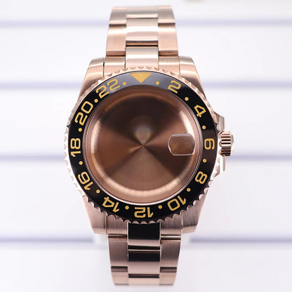 40mm Watch Case For NH35 NH36 NH70/8215/Eta2824 PT5000 NH34 Sapphire Glass