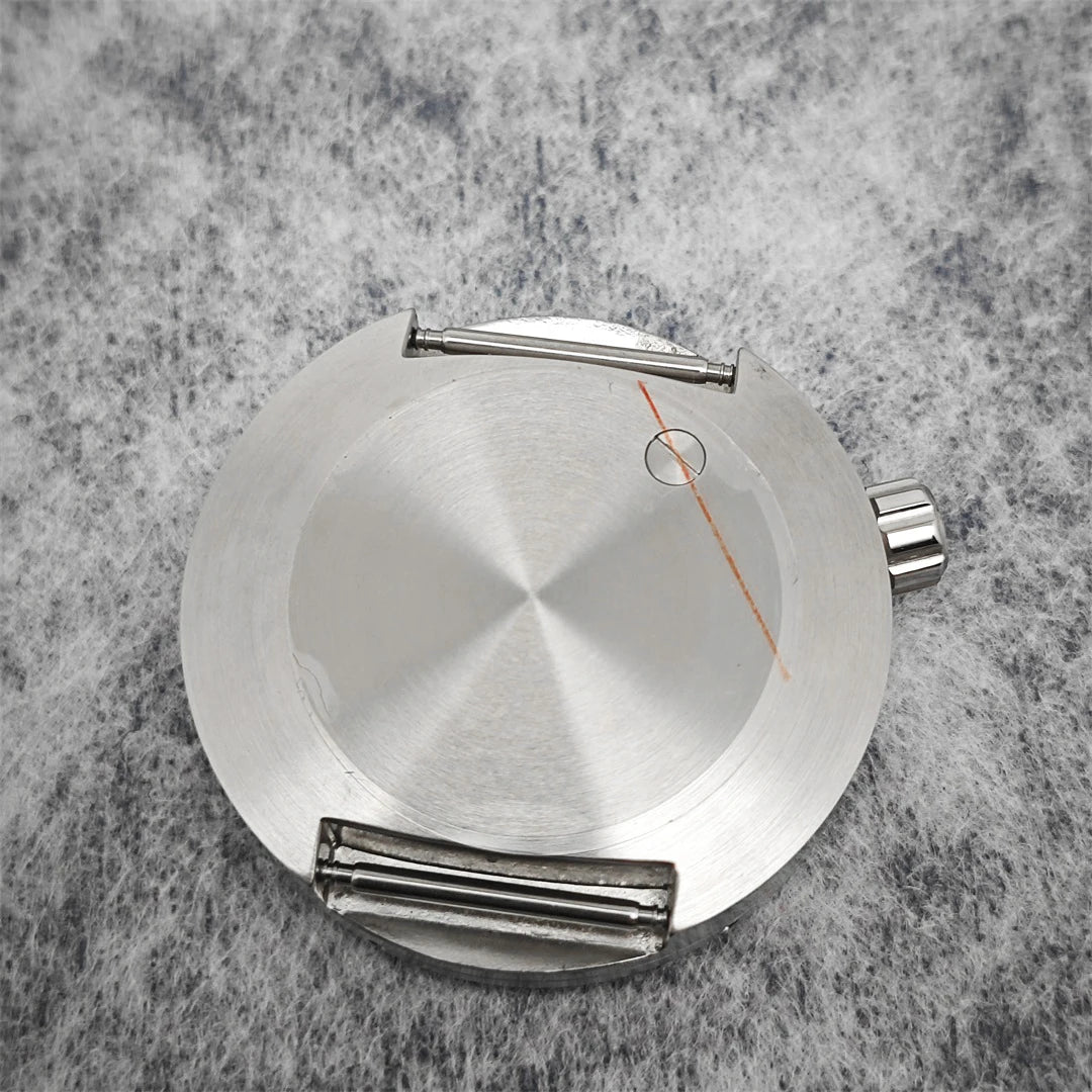 42MM Watch Case Steel Cylinder Case with Sapphire Crystal for NH35/NH36/4R/7S