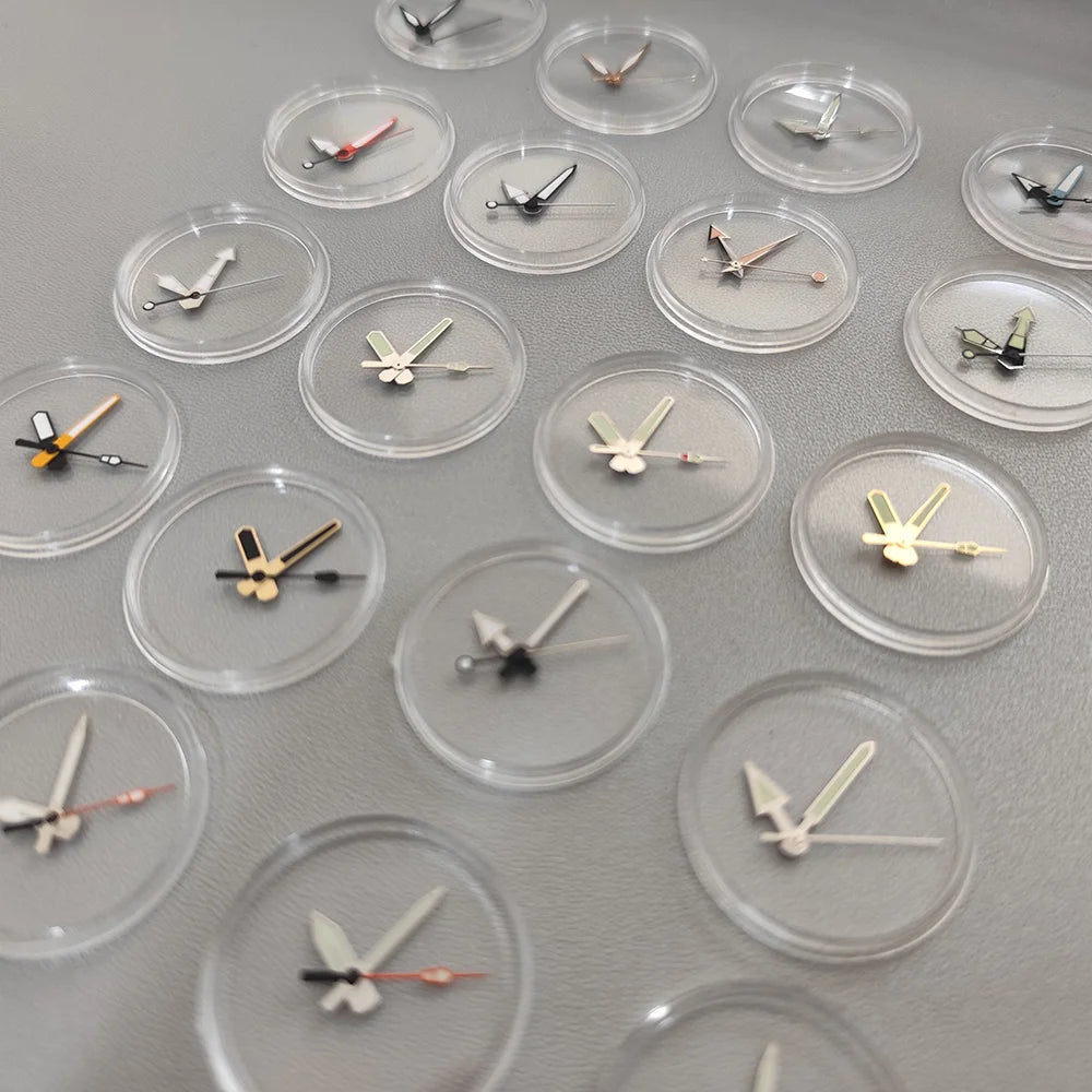 Modified Multicolor Watch Hands with Blue Green/Green Luminous for NH35 NH36