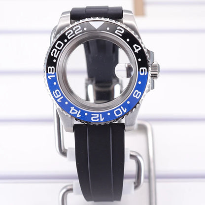40mm Watch Case For 4R NH35 NH36 NH34/38 NH70 8215 Eta2824 PT5000 Sapphire Glass