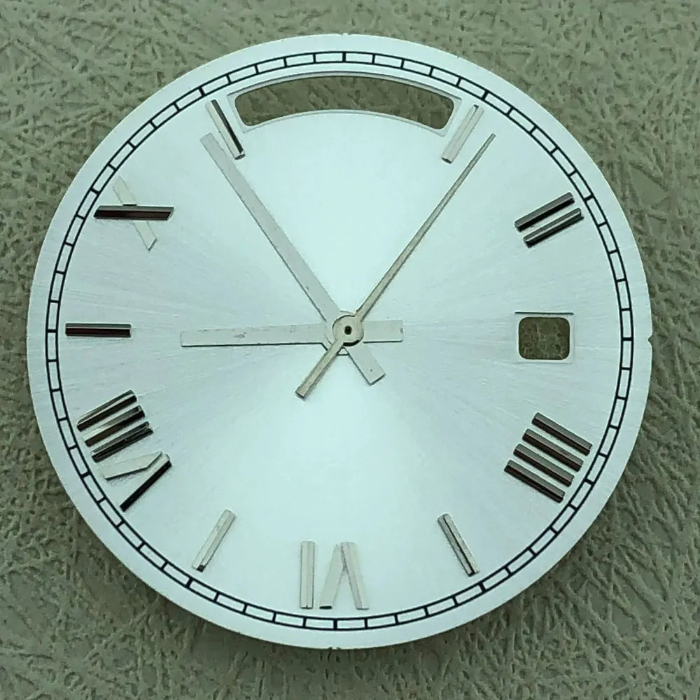Modified 31mm Calendar Roman Numeral Multicolor Watch Dial For 8285 Movement