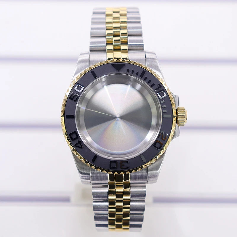 40mm Watch Case Sapphire Glass For Nh35 Nh34 Nh36 Nh72 2824 Miyota 8215 SUB GMT