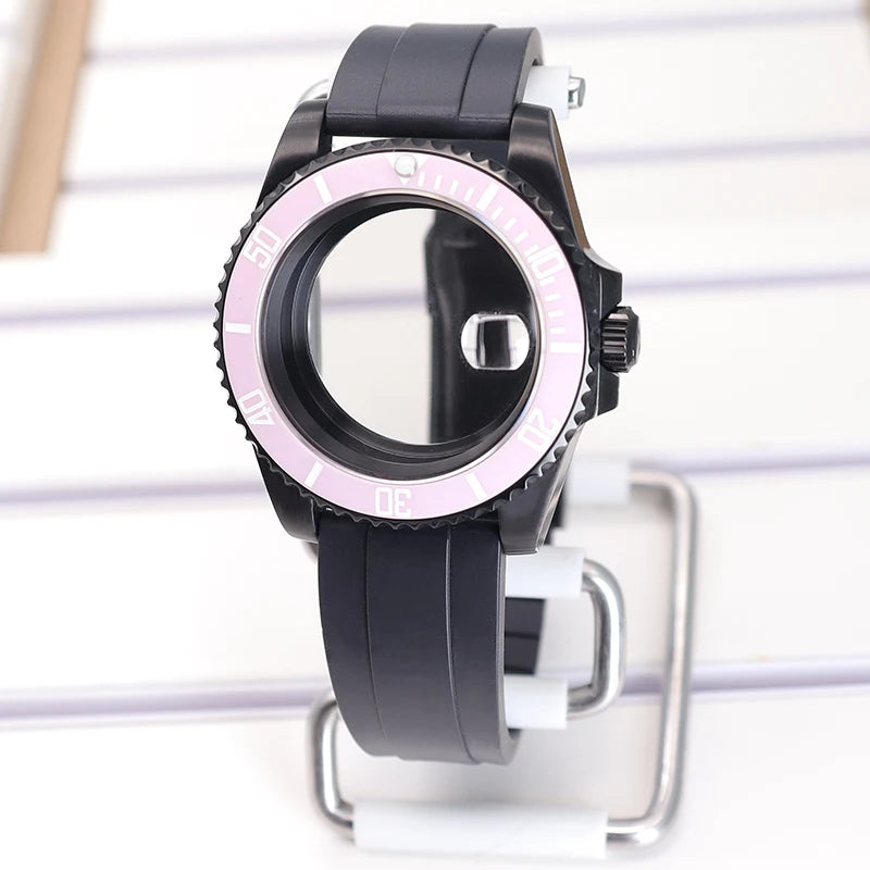 40mm Watch Case For SUB GMT NH34/35 NH36 NH39 4R36 NH70 NH72 Miyota8215 Eta2824