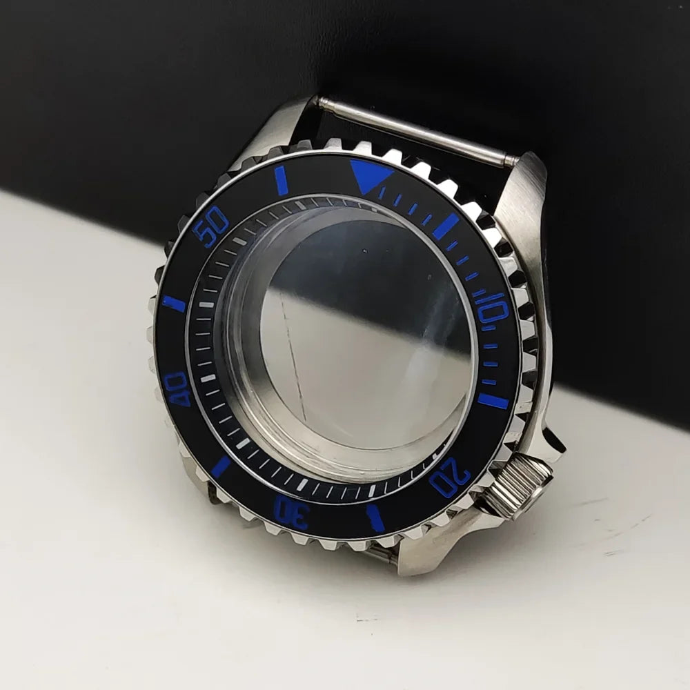 42MM Watch Case SKX Case with Sapphire for Seiko 007  Fits NH35 NH36 Movement