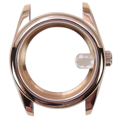 36/39mm Watch Case For NH35/36 NH38 NH70 Miyota 8215 Cases Sapphire Glass Oyster