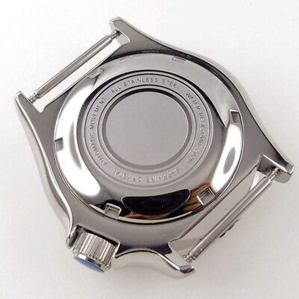 42mm Sapphire Glass Watch Case fit SKX 007 NH35 NH36 2824 200M Water Resistance