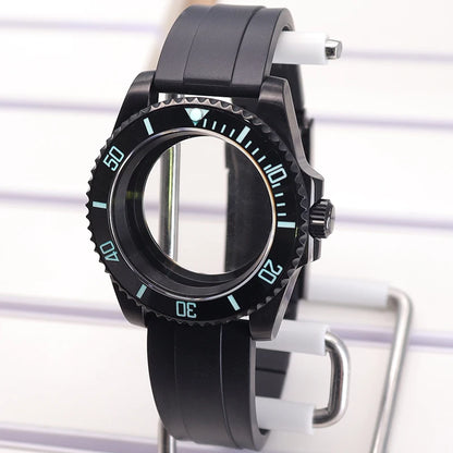 Diving 40mm Watch Case For Nh34/35/36 Miyota 8215 Eta 2824 C3 Bezel Submariner