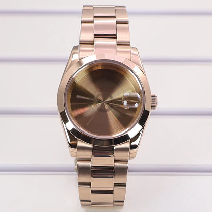 36/39mm Watch Cases and Strap Sapphire Glass For NH35 NH36 NH34 NH38 Miyota 8215
