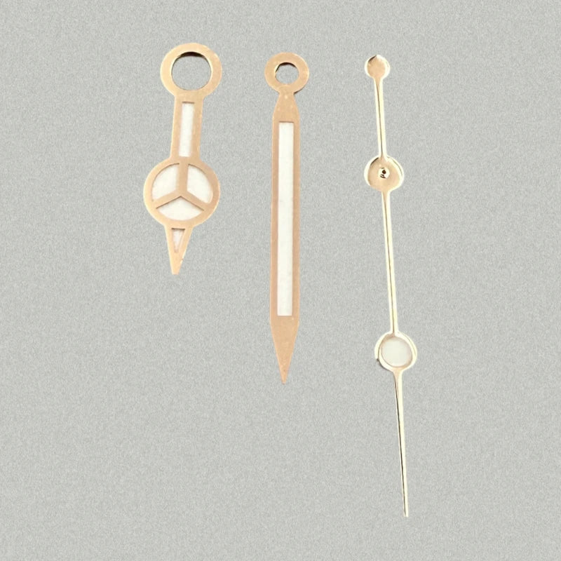 Modified Green Luminous Cusp Watch Hands Pointers for NH35/NH36/4R/7S Movement