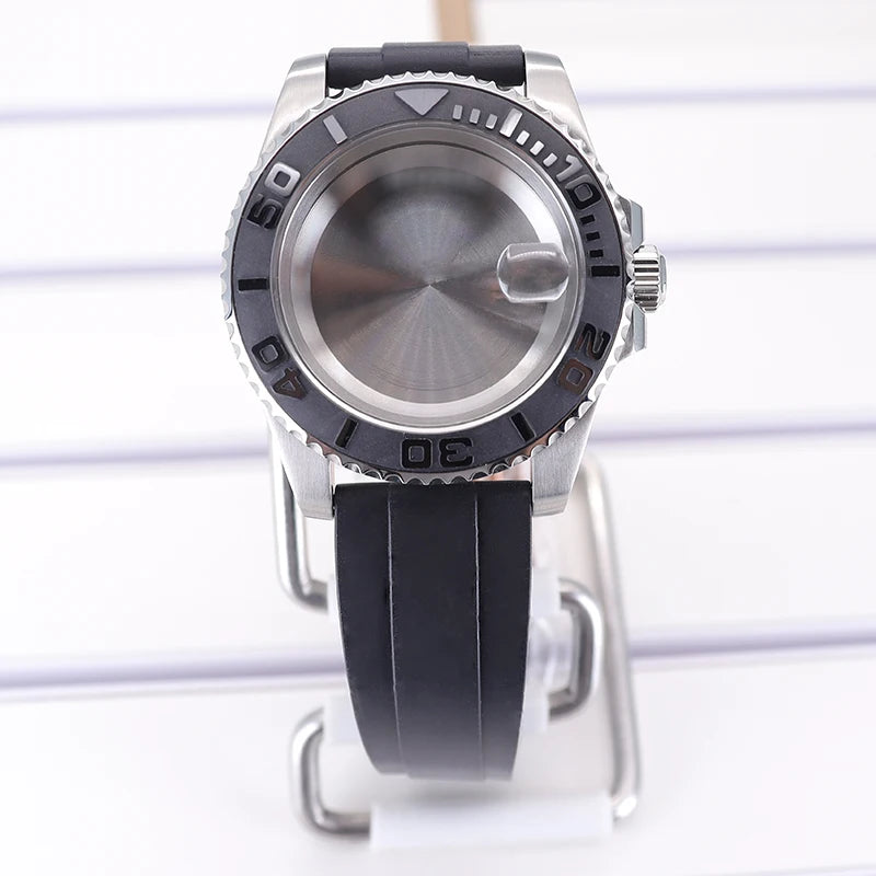 40mm Watch Case For 4R NH35 NH36 NH34/38 NH70 8215 Eta2824 PT5000 Sapphire Glass