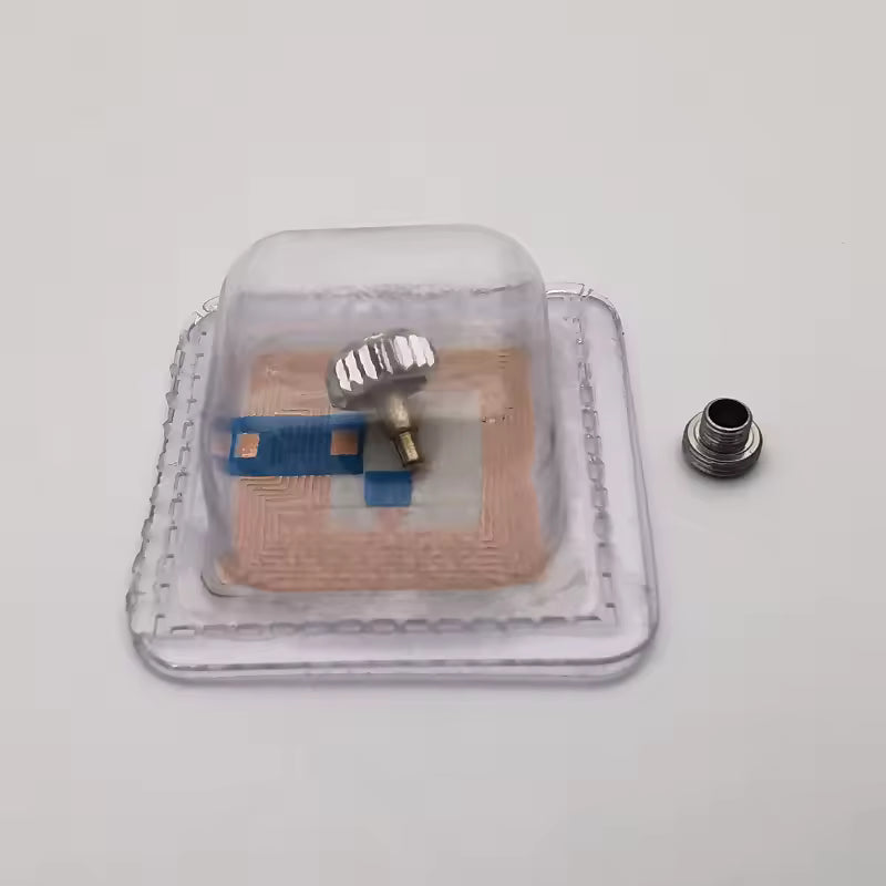 High-quality stainless steel watch crown for 41mm Datejust 126300, aftermarket parts.