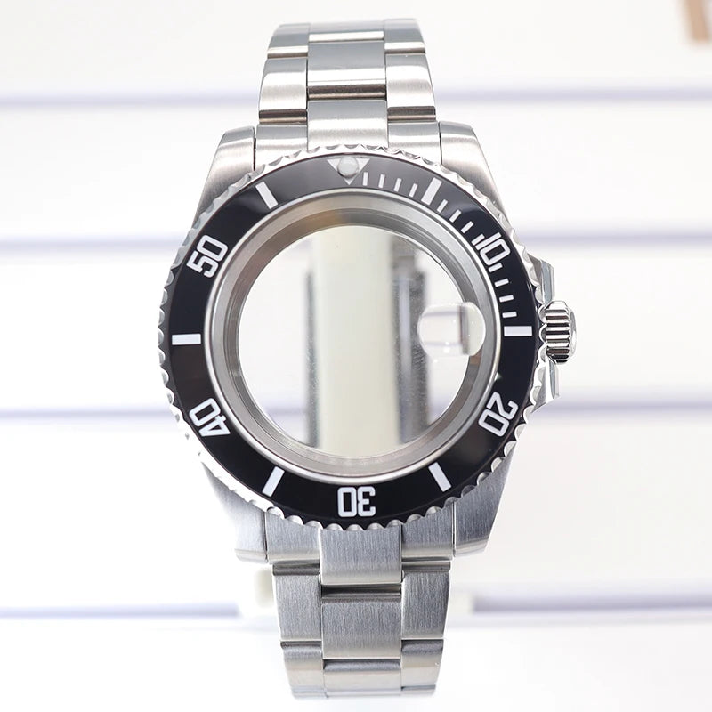 40mm Steel Watch Case For Submariner NH35 NH36 NH34 NH38 ETA 2824 Miyota 8215