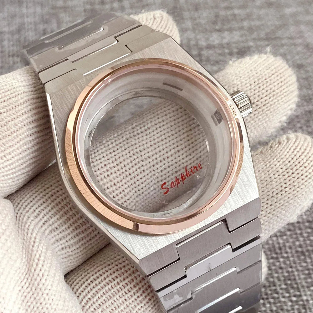 40mm Watch Case For Super-Player Modified Prx Case Bracelet Fit NH35 NH36