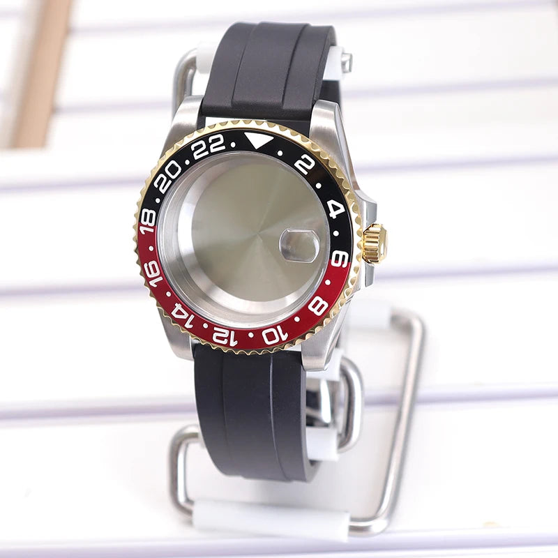 40mm Stainless Steel Watch Cases For Nh35 Nh34 Nh36 Nh70 Eta2824 8215 8205