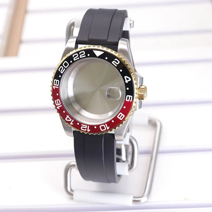 40mm Stainless Steel Watch Cases For Nh35 Nh34 Nh36 Nh70 Eta2824 8215 8205