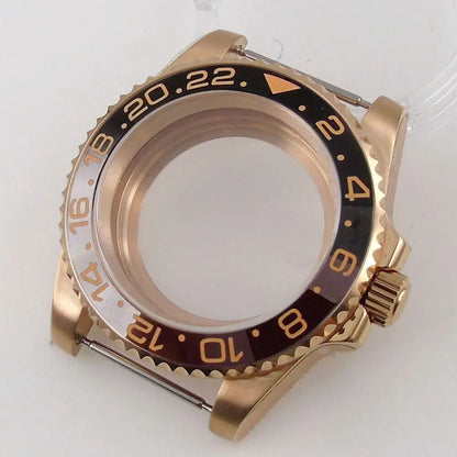 40mm Ceramic Bezel Watch Case Fit NH34 NH35 NH36 2824 2836 Miyota 8215 8205