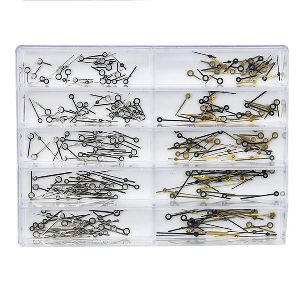 100 Sets Watch Hands Hour Minute Second Hand for 2035 Movement Modified 3Pins
