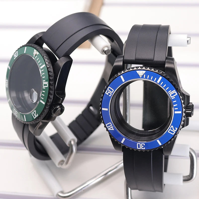 40mm Watch Case For NH35 NH34 NH36 4R36 NH70 Miyota 8215 Eta 2824 SUB GMT