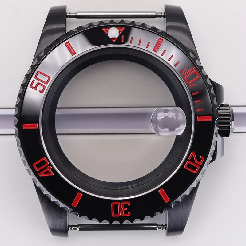 40mm Watch Case For NH34 NH35 NH36 NH38 NH70 4R36 Miyota 8215 Eta 2824 GMT SUB