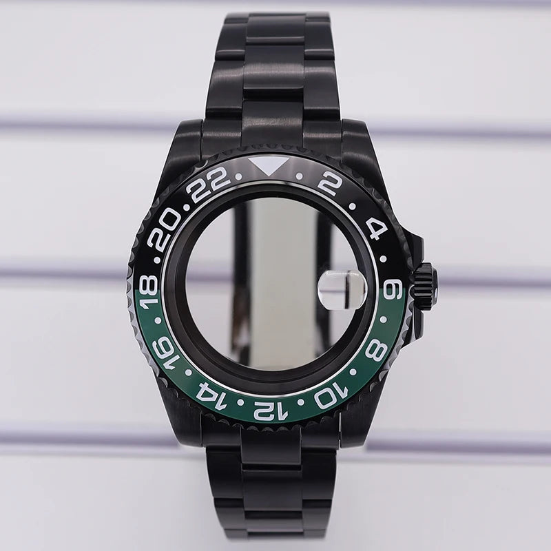 40mm Cases For SUB GMT NH34 NH35 NH36 NH38 4R36 Miyota8215 Eta 2824 Mod YACHT