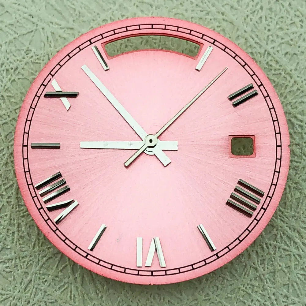 Modified 31mm Calendar Roman Numeral Multicolor Watch Dial For 8285 Movement