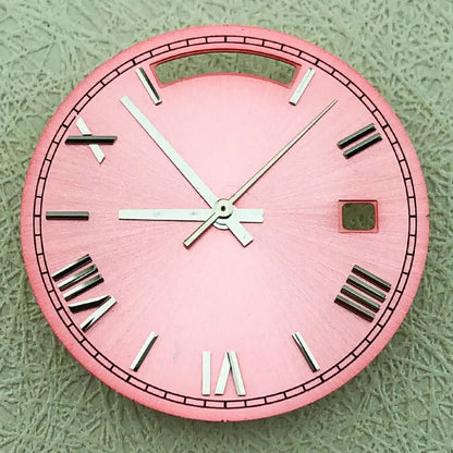 Modified 31mm Calendar Roman Numeral Multicolor Watch Dial For 8285 Movement