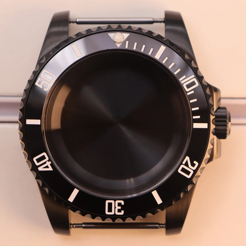 40mm Watch Case For NH34 NH35 NH36 NH38 NH70 4R36 Miyota 8215 Eta 2824 GMT SUB