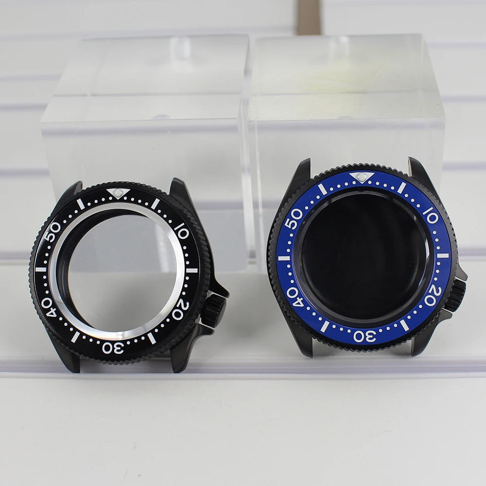 Dive 20bar@3.8 SKX 38mm Watch Case Sapphire Crystal For NH35/36 Ceramic Bezel