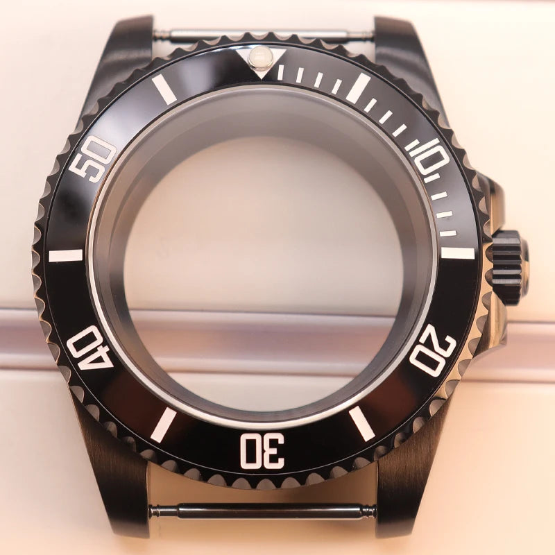 40mm Watch Case For NH34 NH35 NH36 NH38 NH70 4R36 Miyota 8215 Eta 2824 GMT SUB