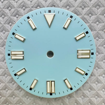 28.5mm No Logo Multicolor Face with Luminous Watch Dial for NH35/NH36/4R/8215