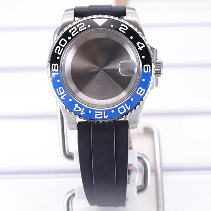 40mm Watch Case For 4R NH35 NH36 NH34/38 NH70 8215 Eta2824 PT5000 Sapphire Glass