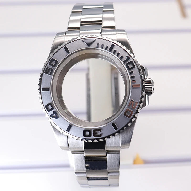 40mm Watch Cases Sapphire For Nh35 Nh36 Nh34/38 Nh70 Miyota 8215 Eta 2824 PT5000