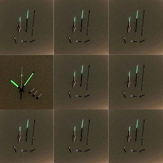 VK63 Hands Green Luminous 6Pin Replacement for VK63 Quartz  Watch Hands