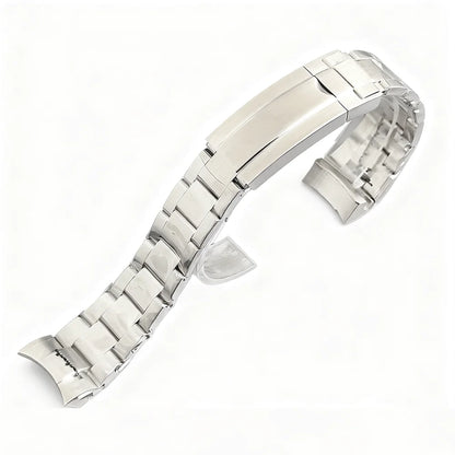 42.8mm Watch Cases Sapphire Both Side Curved Glass Ceramic Bezel For NH34/36/38