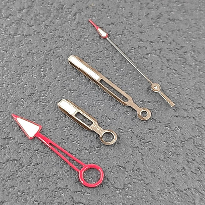 4 Hands Red Second Hand Green Luminous Watch Hands for NH35 NH34 NH36 4R 7S NH70